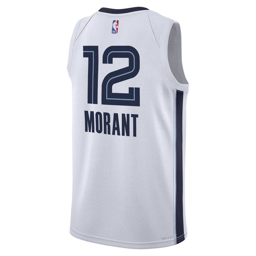 Memphis Grizzlies Ja Morant Nike Youth Swingman Jersey - Association Edition - White