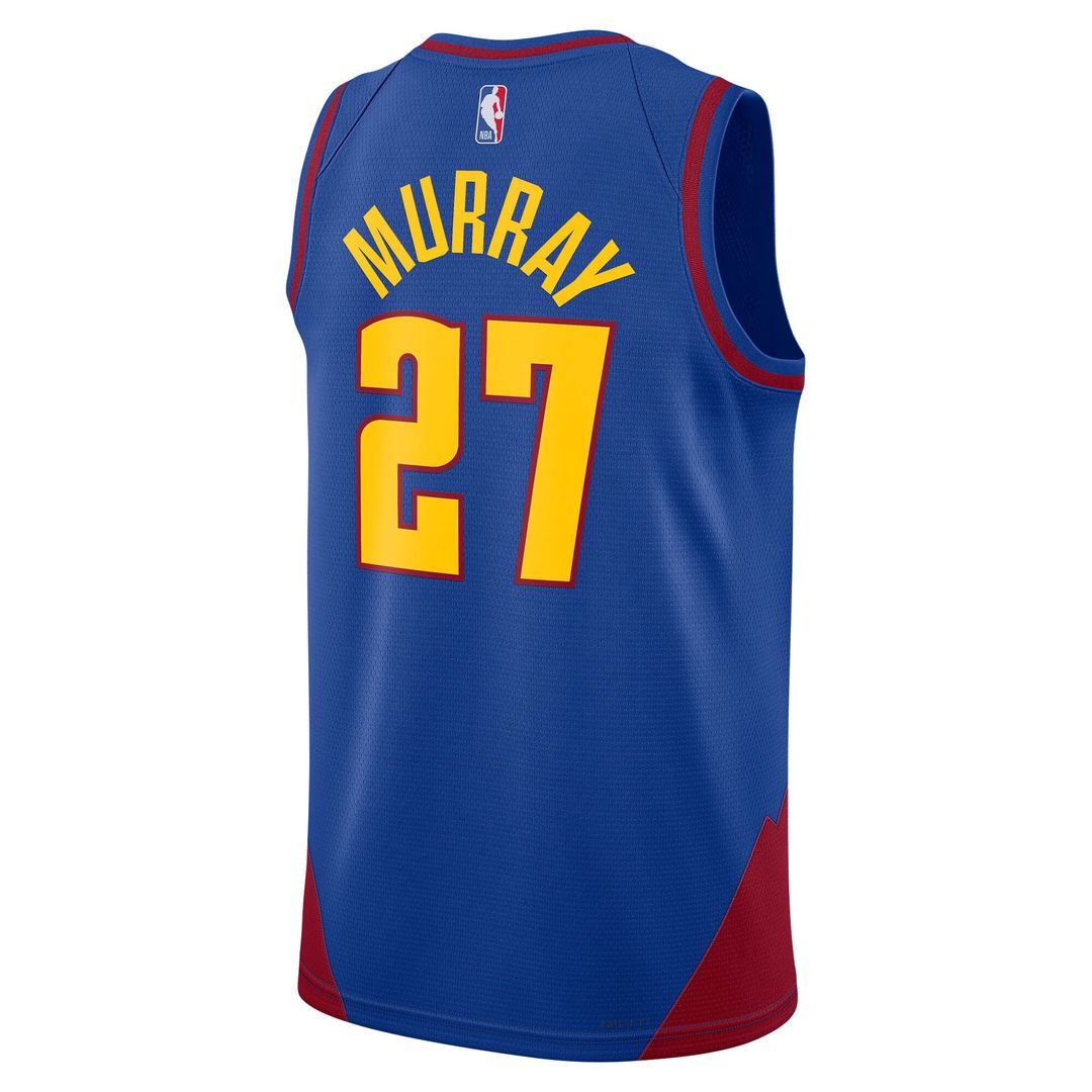 Denver Nuggets Jamal Murray Jordan Brand Unisex Swingman Jersey - Statement Edition - Blue