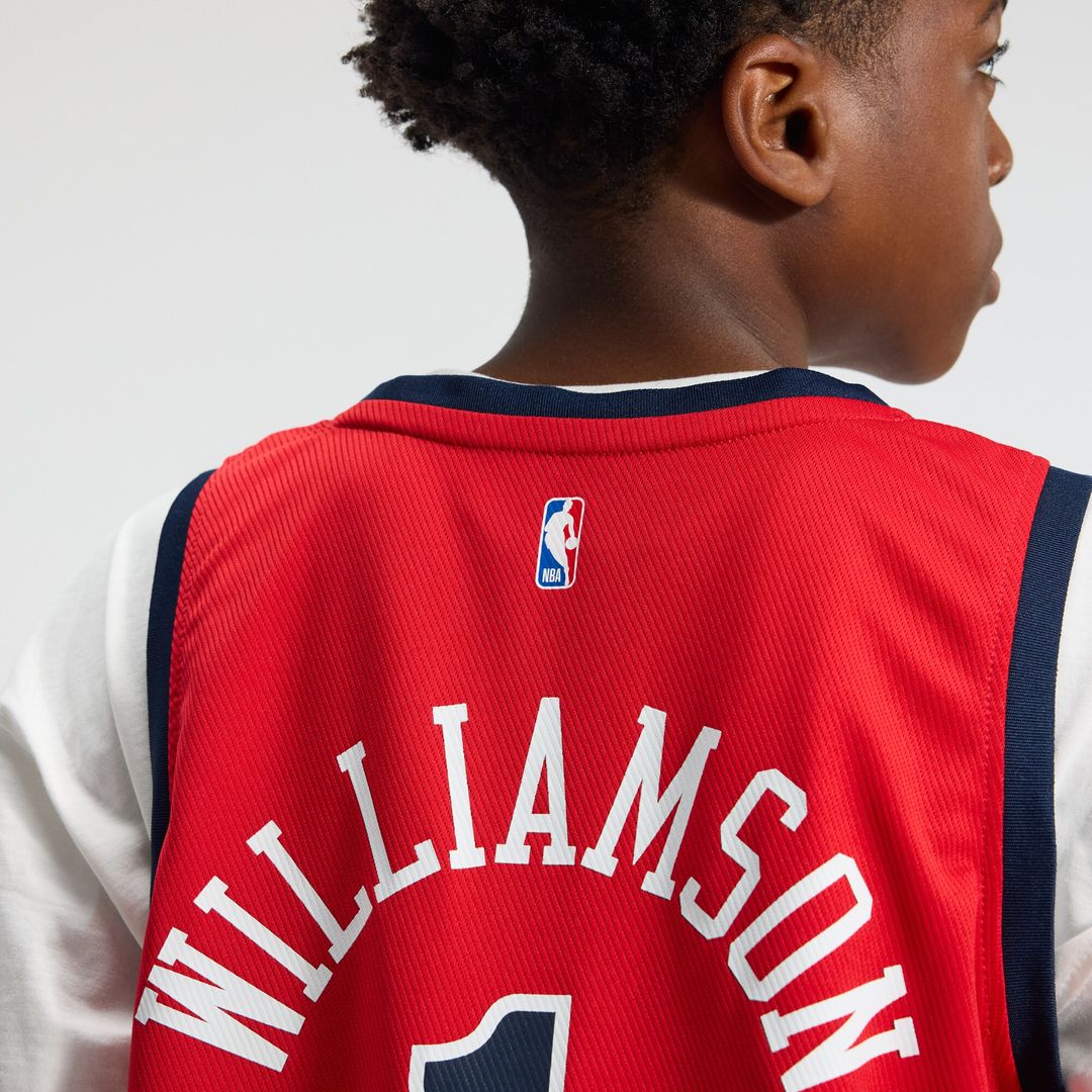New Orleans Pelicans Zion Williamson Fanatics Youth Fast Break Player Jersey - Statement Edition - Red