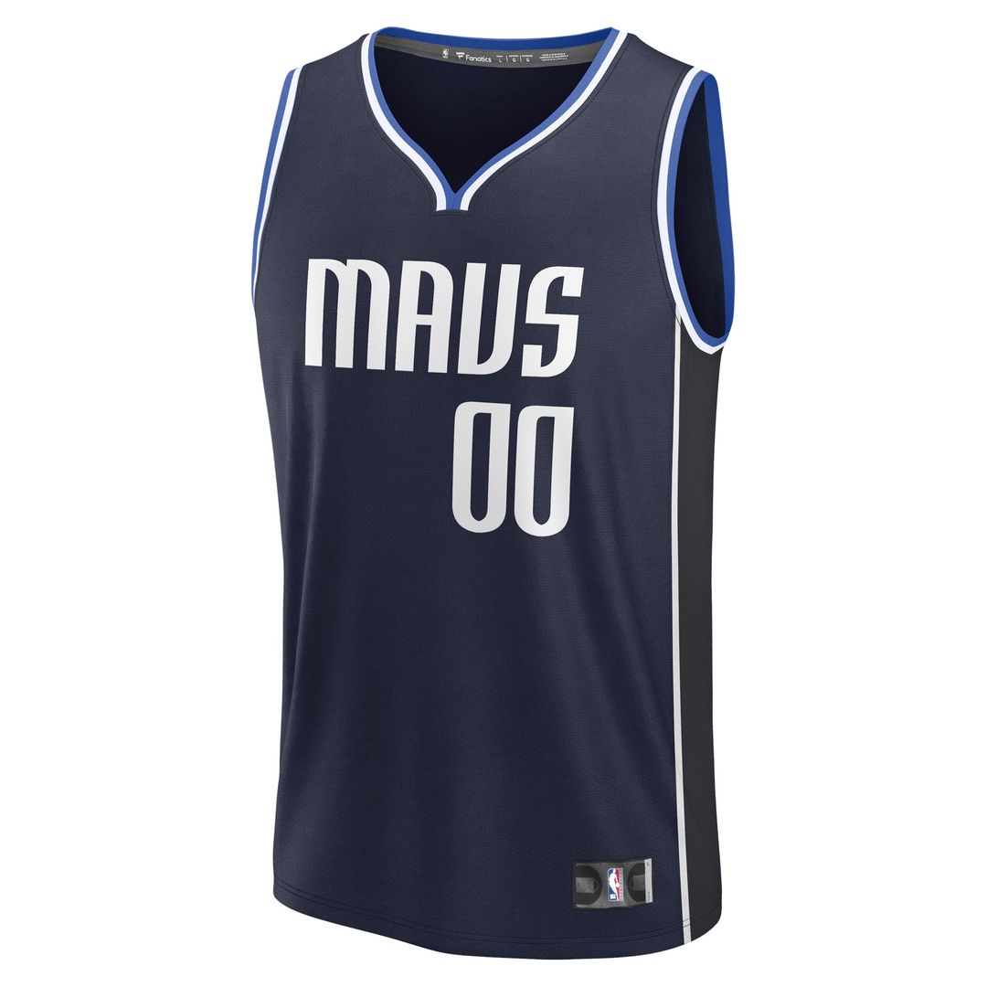 Dallas Mavericks Fanatics Fast Break Custom Jersey - Icon Edition - Blue