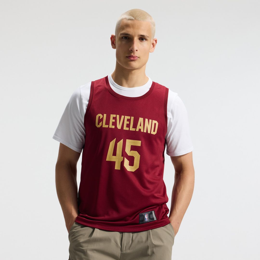 Cleveland Cavaliers Donovan Mitchell Fanatics Fast Break Replica Jersey - Icon Edition - Wine