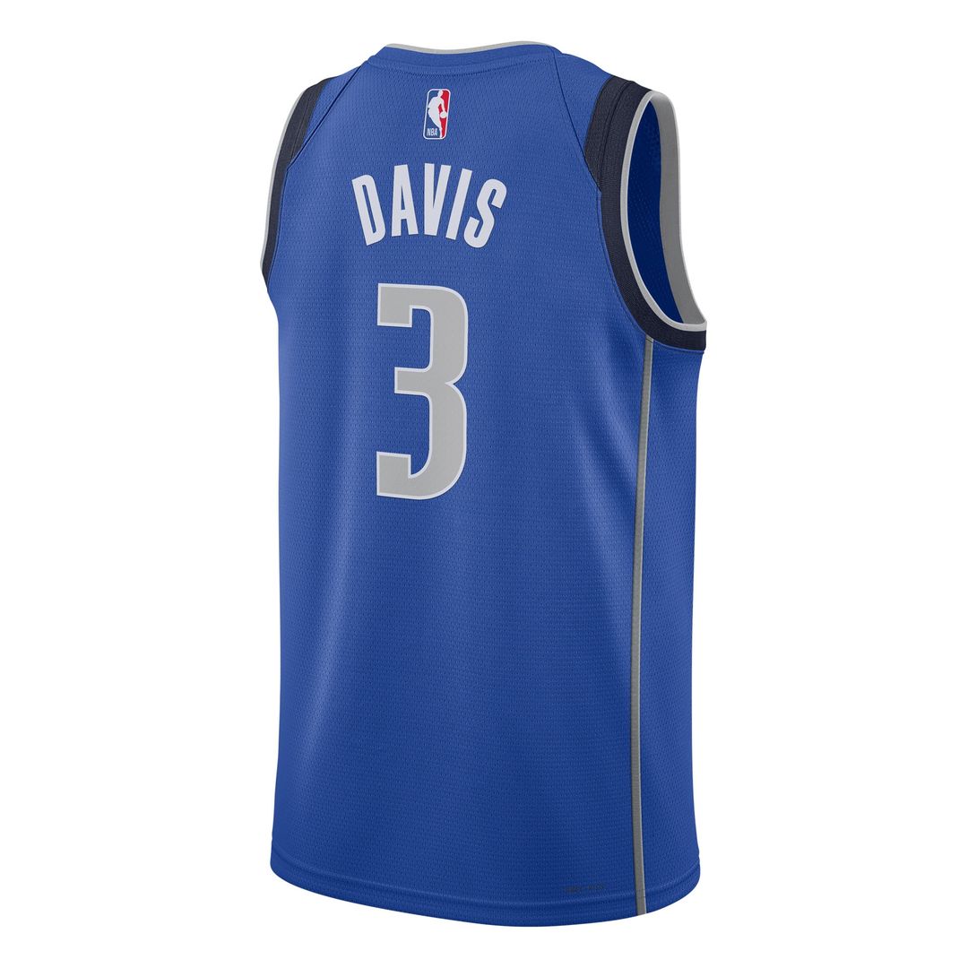 Dallas Mavericks Anthony Davis Nike Unisex Swingman Player Jersey - Icon Edition - Blue