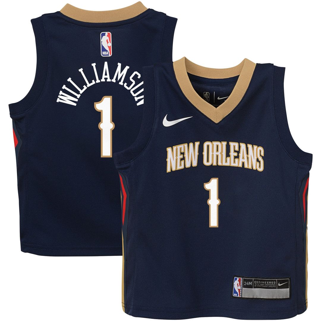 New Orleans Pelicans Zion Williamson Nike Infant Swingman Player Jersey - Icon Edition - Navy