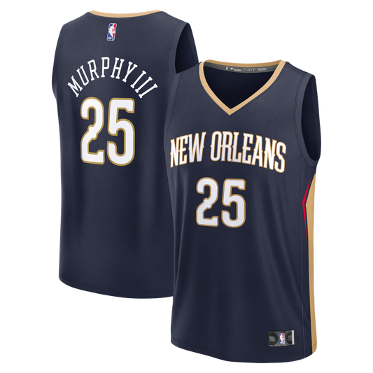 New Orleans Pelicans Trey Murphy III Fanatics Fast Break Replica Jersey - Navy - Icon Edition