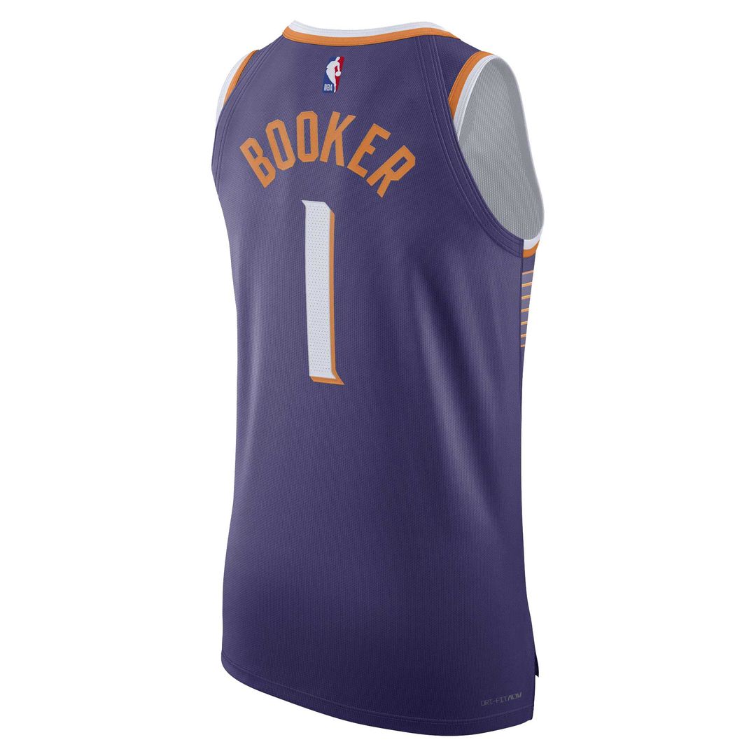 Phoenix Suns Devin Booker Nike Authentic Jersey - Icon Edition - Purple