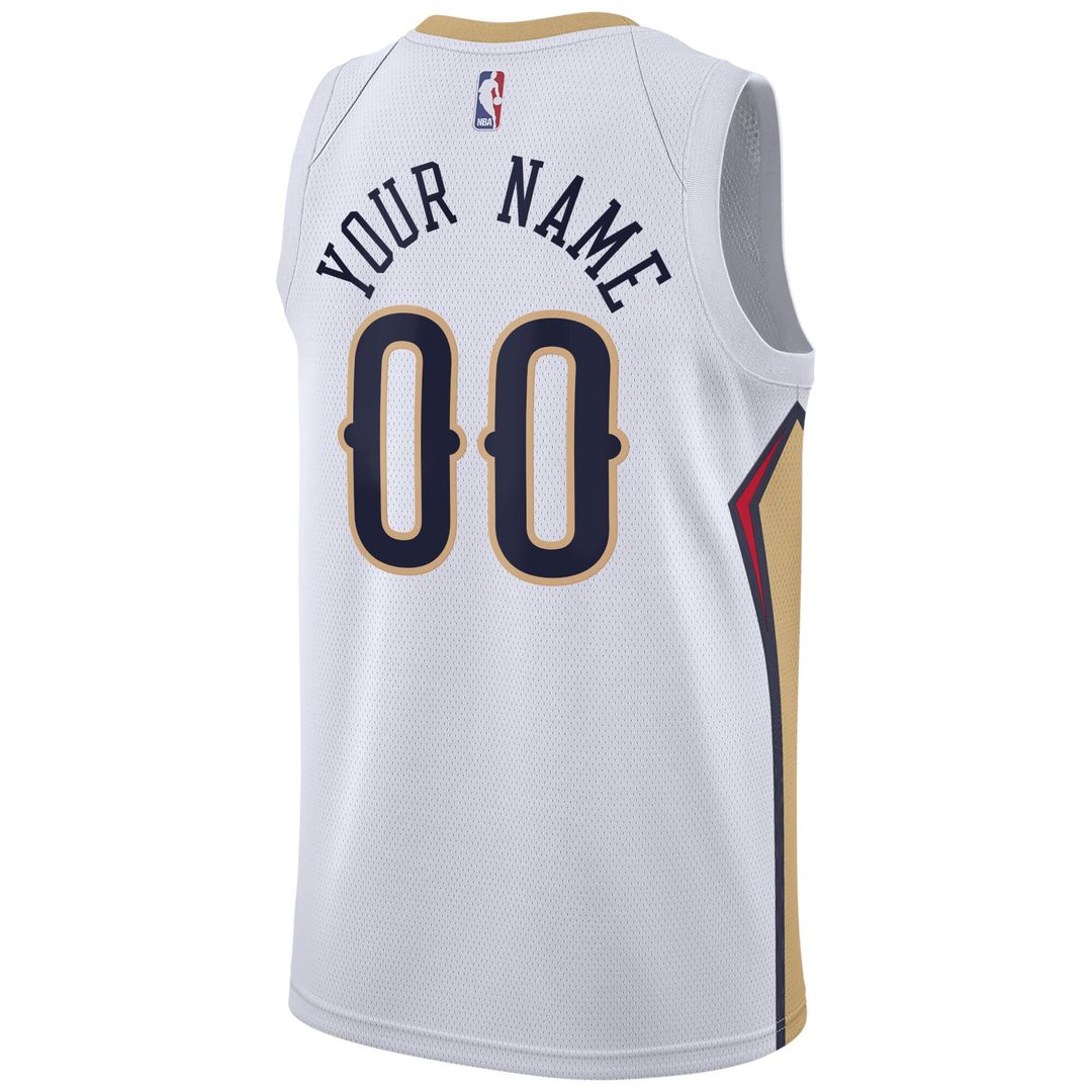 New Orleans Pelicans Nike Unisex 2022/23 Swingman Custom Jersey Navy - Icon Edition