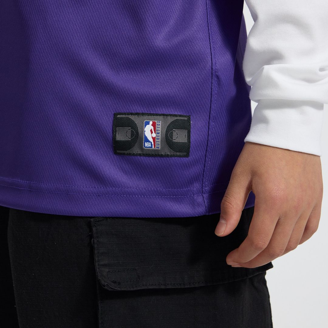 Utah Jazz Lauri Markkanen Fanatics Youth Fast Break Replica Jersey - Icon Edition - Purple