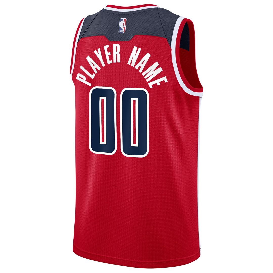 Washington Wizards Nike 2020/21 Swingman Custom Jersey - Association Edition - White