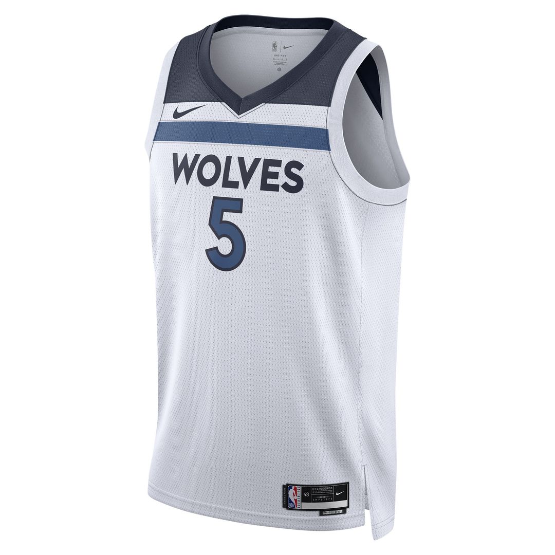 Minnesota Timberwolves Anthony Edwards Nike Unisex Swingman Jersey - Association Edition - White