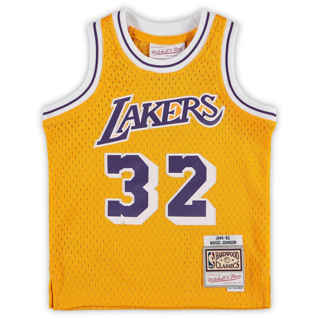 Los Angeles Lakers Magic Johnson Mitchell & Ness Infant Retired Player Jersey - Gold