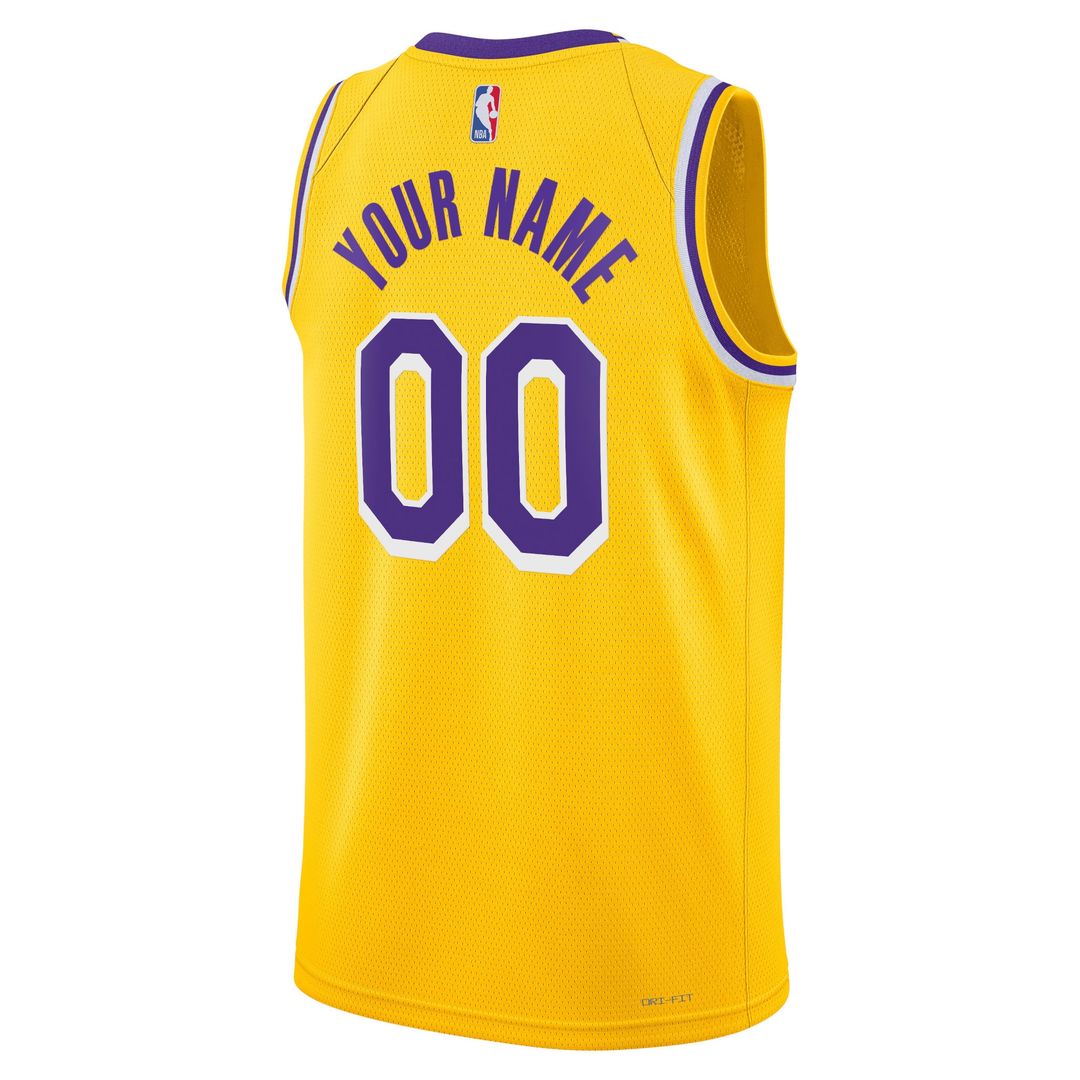 Los Angeles Lakers Nike Unisex Swingman Custom Jersey White - Association Edition