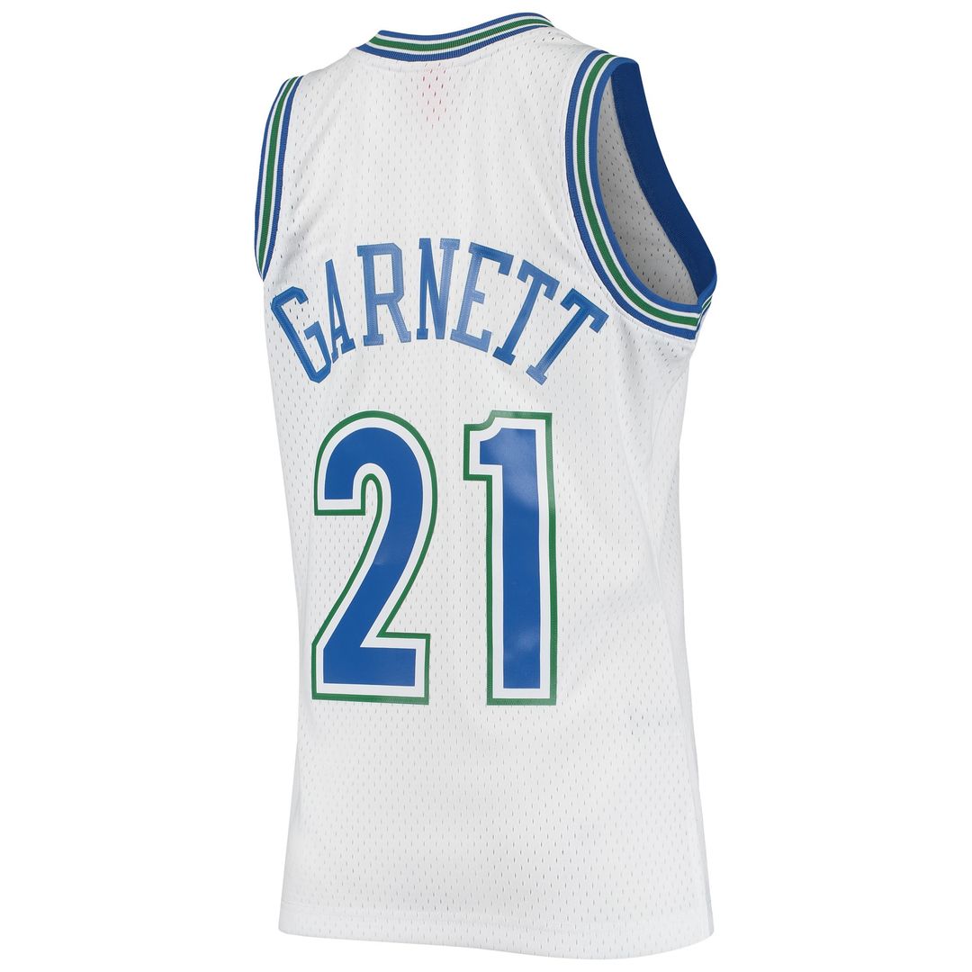 Minnesota Timberwolves Kevin Garnett Mitchell & Ness Hardwood Classics Swingman Jersey - Black