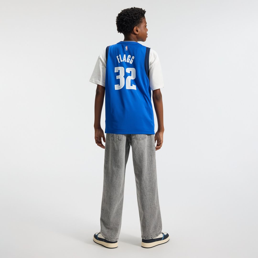 Dallas Mavericks Cooper Flagg Fanatics Youth 2025 NBA Draft First Round Pick Fast Break Replica Jersey - Icon Edition - Blue