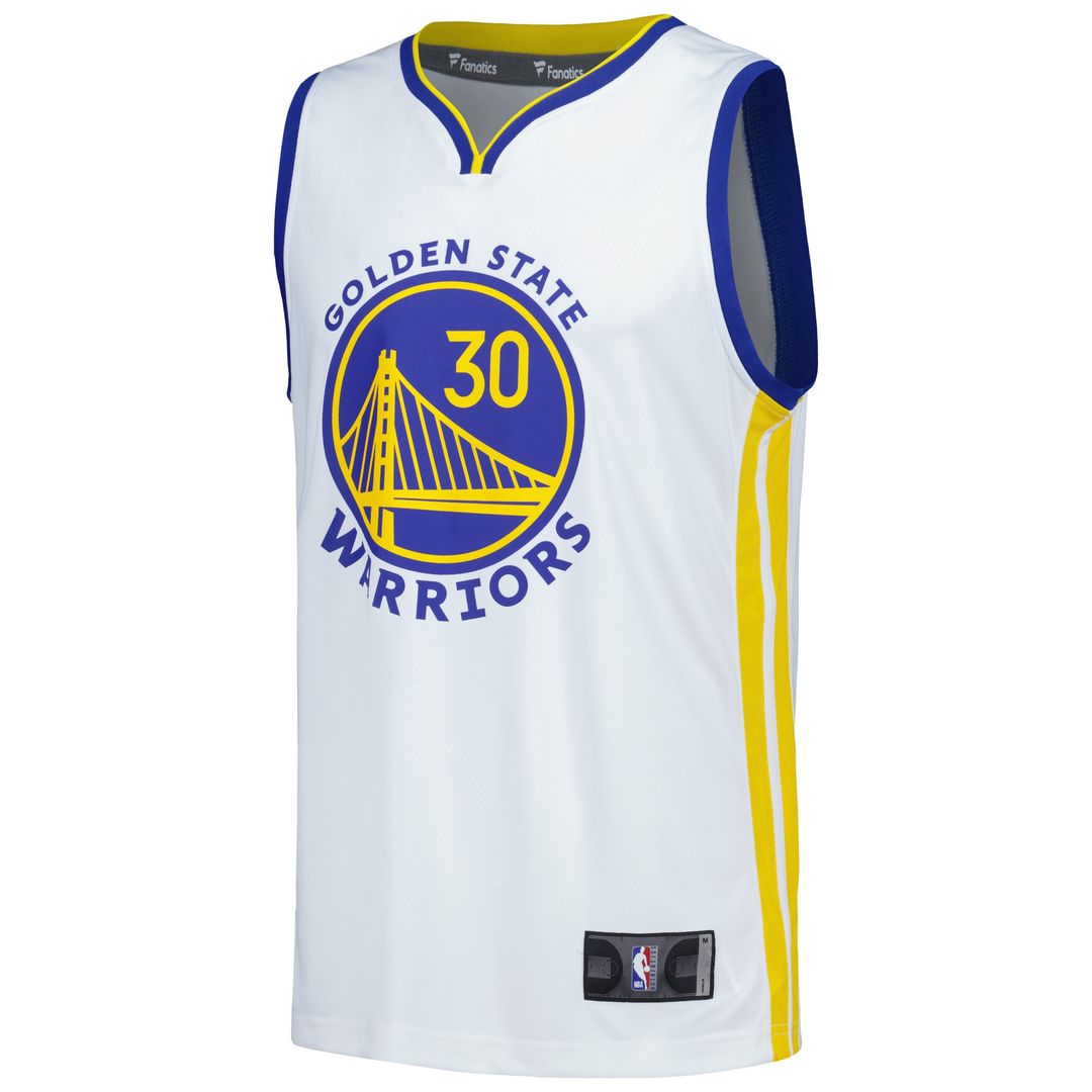 Golden State Warriors Stephen Curry Fanatics Fast Break Replica Player Jersey - Association Edition - White