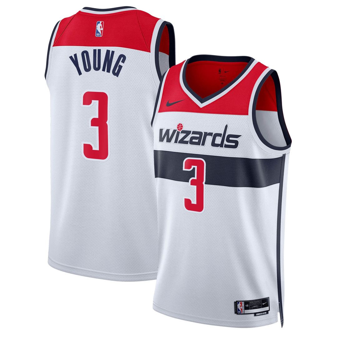 Washington Wizards Trae Young Nike Unisex Swingman Jersey - Association Edition - White