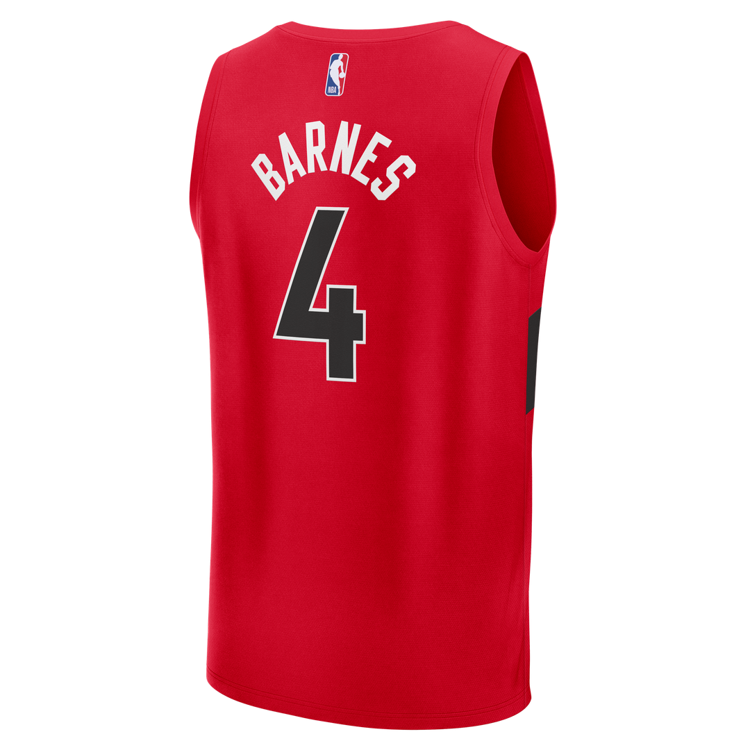 Toronto Raptors Scottie Barnes Fanatics Fast Break Replica Jersey - Icon Edition - Red