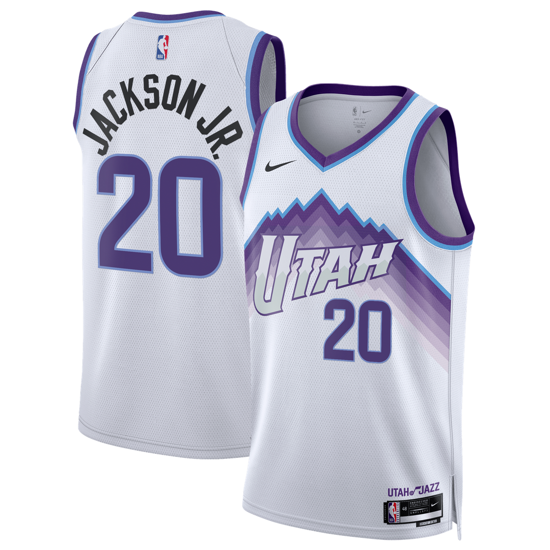 Utah Jazz Jaren Jackson Jr. Nike Unisex Swingman Jersey - Association Edition - White