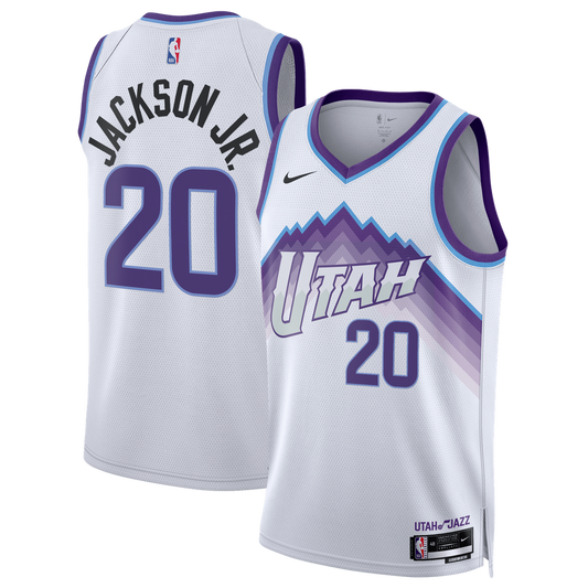Utah Jazz Jaren Jackson Jr. Nike Unisex Swingman Jersey - Association Edition - White