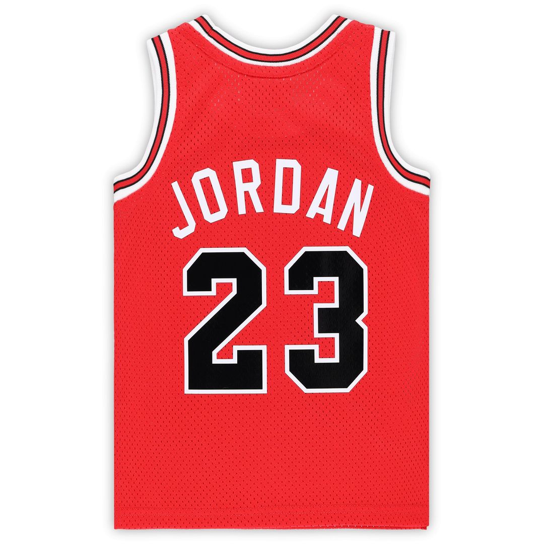 Chicago Bulls Michael Jordan Mitchell & Ness Infant 1984/85 Hardwood Classics Authentic Jersey - Red