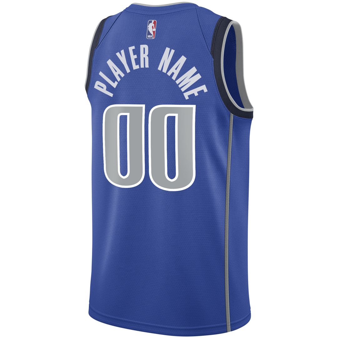 Dallas Mavericks Nike 2020/21 Swingman Custom Jersey - Association Edition - White