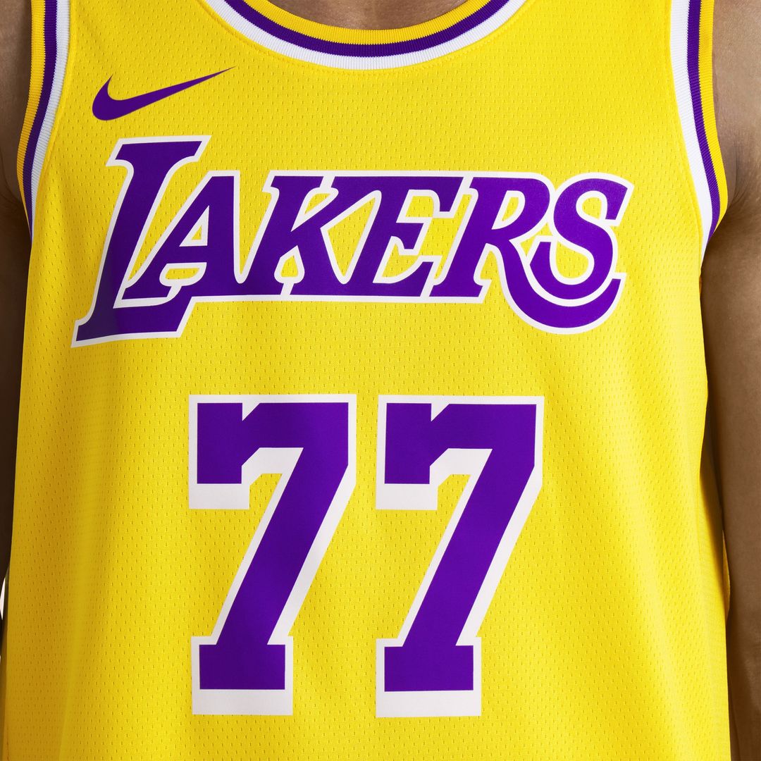 Los Angeles Lakers Luka Dončić Nike Unisex Swingman Jersey - Icon Edition - Gold