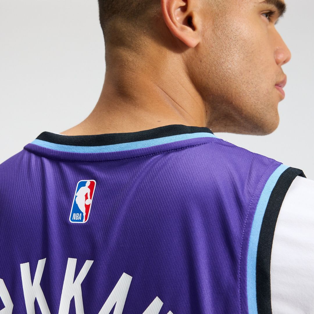 Utah Jazz Lauri Markkanen Fanatics Fast Break Replica Jersey - Icon Edition - Purple