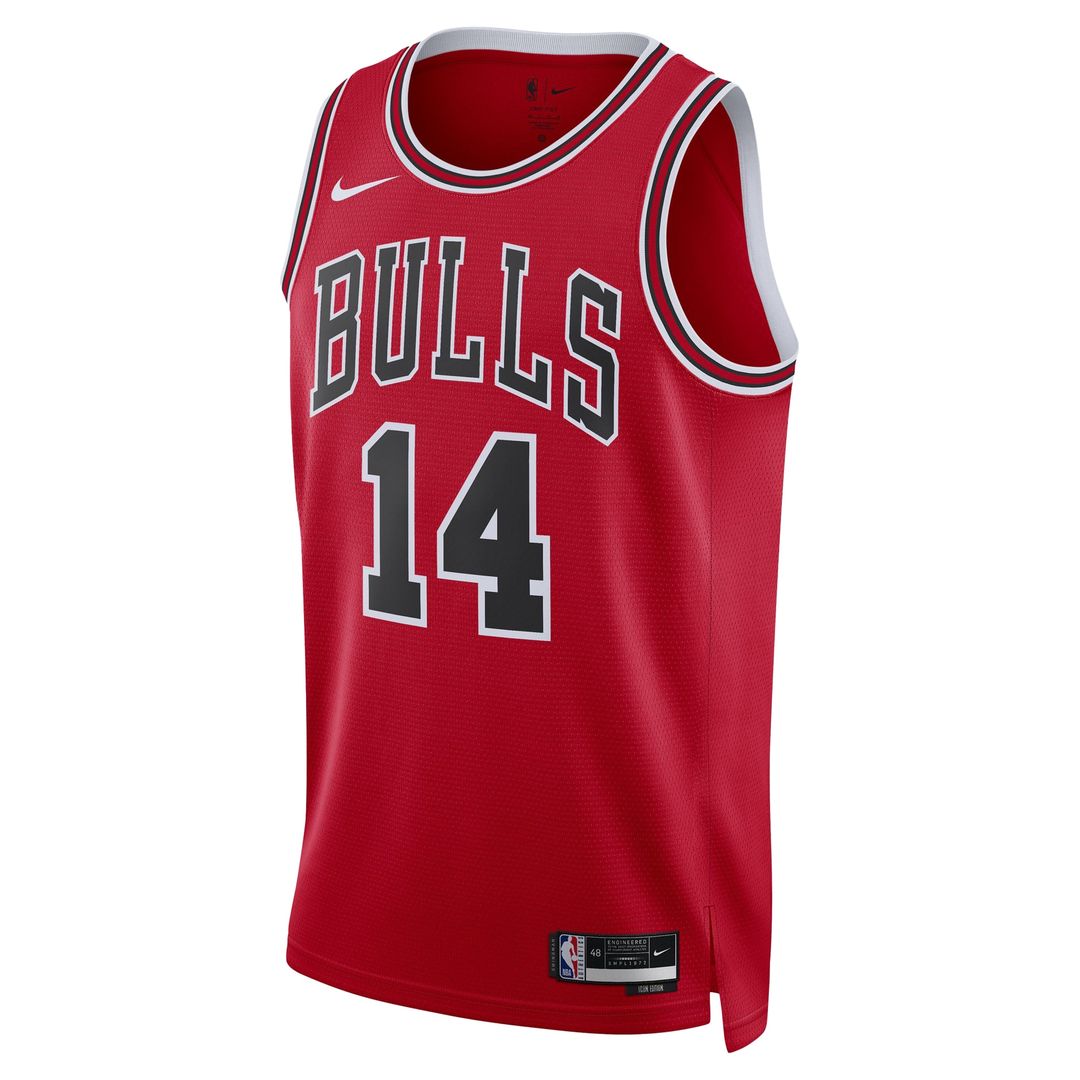 Chicago Bulls Matas Buzelis Nike Unisex Swingman Player Jersey - Icon Edition - Red