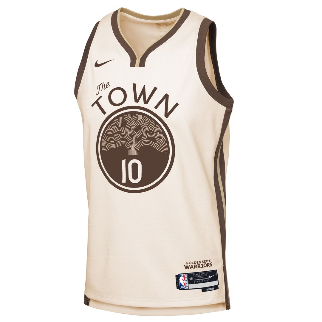Golden State Warriors Jimmy Butler III Nike Youth 2025/26 City Edition Swingman Jersey - Tan