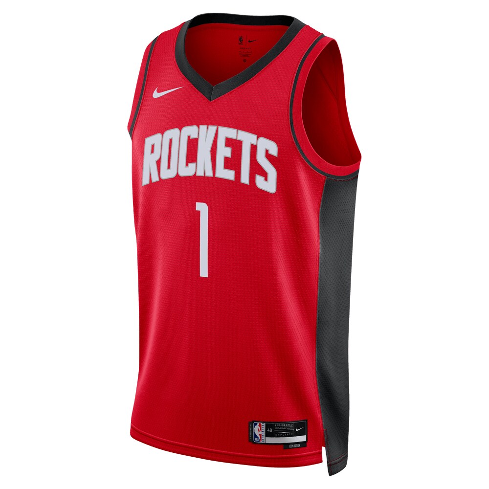 Houston Rockets Jabari Smith Jr. Nike Unisex 2022 NBA Draft First Round Pick Swingman Jersey - Icon Edition - Red