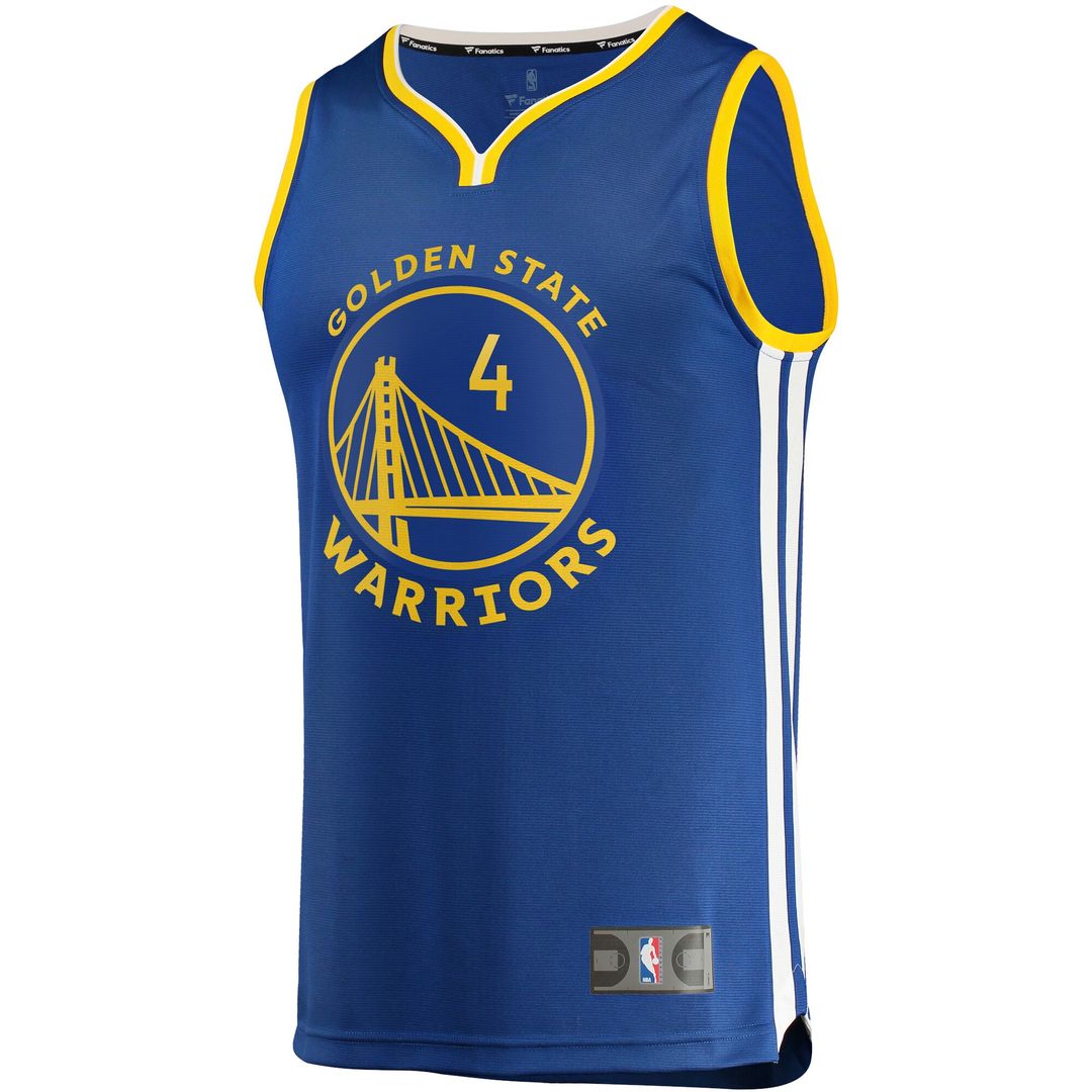 Golden State Warriors Moses Moody Fanatics Fast Break Replica Jersey - Icon Edition - Royal