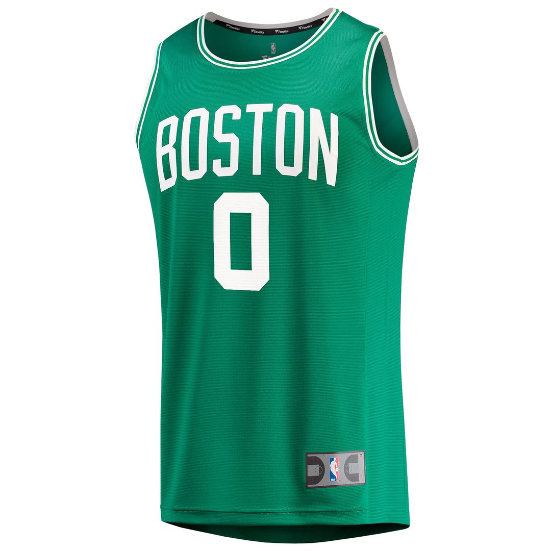 Boston Celtics Jayson Tatum Fanatics Fast Break Replica Jersey - Icon Edition - Kelly Green