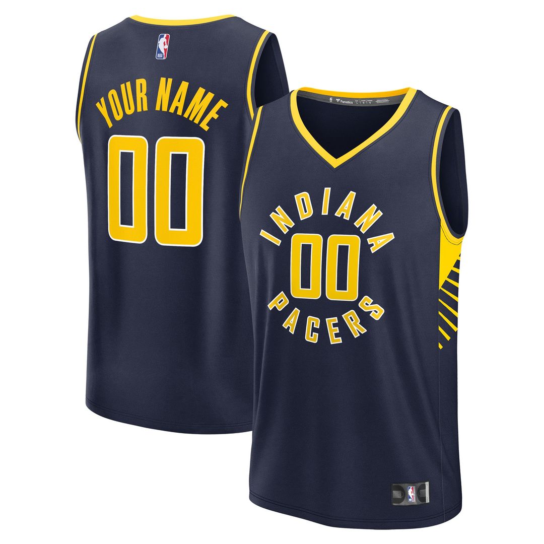 Indiana Pacers Fanatics Fast Break Custom Jersey - Icon Edition - White