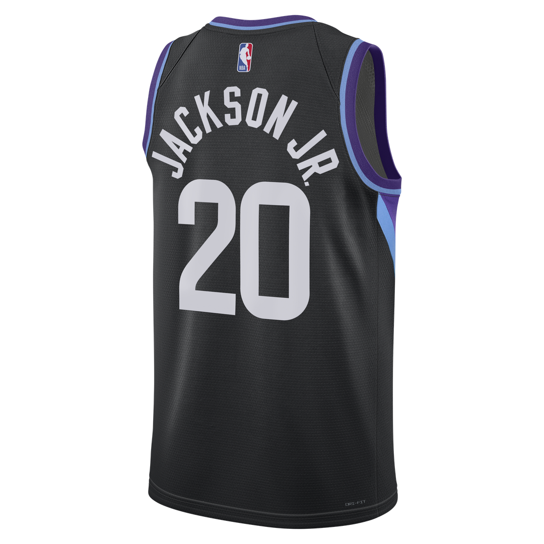 Utah Jazz Jaren Jackson Jr. Jordan Brand Unisex Swingman Jersey - Statement Edition - Black