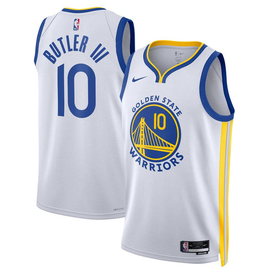 Golden State Warriors Jimmy Butler Nike Unisex Swingman Jersey - Association Edition - White