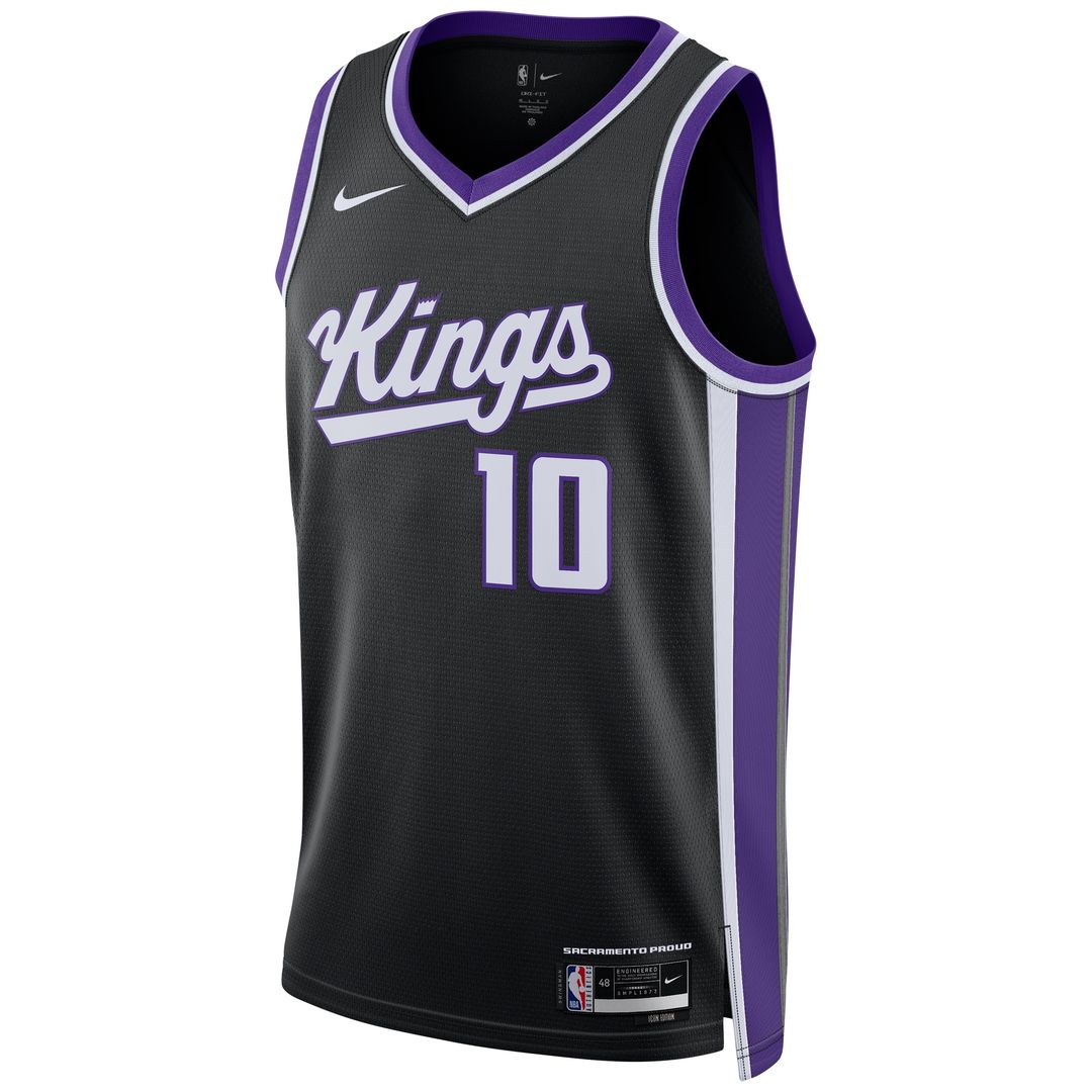 Sacramento Kings DeMar DeRozan Nike Unisex Swingman Player Jersey - Icon Edition - Black