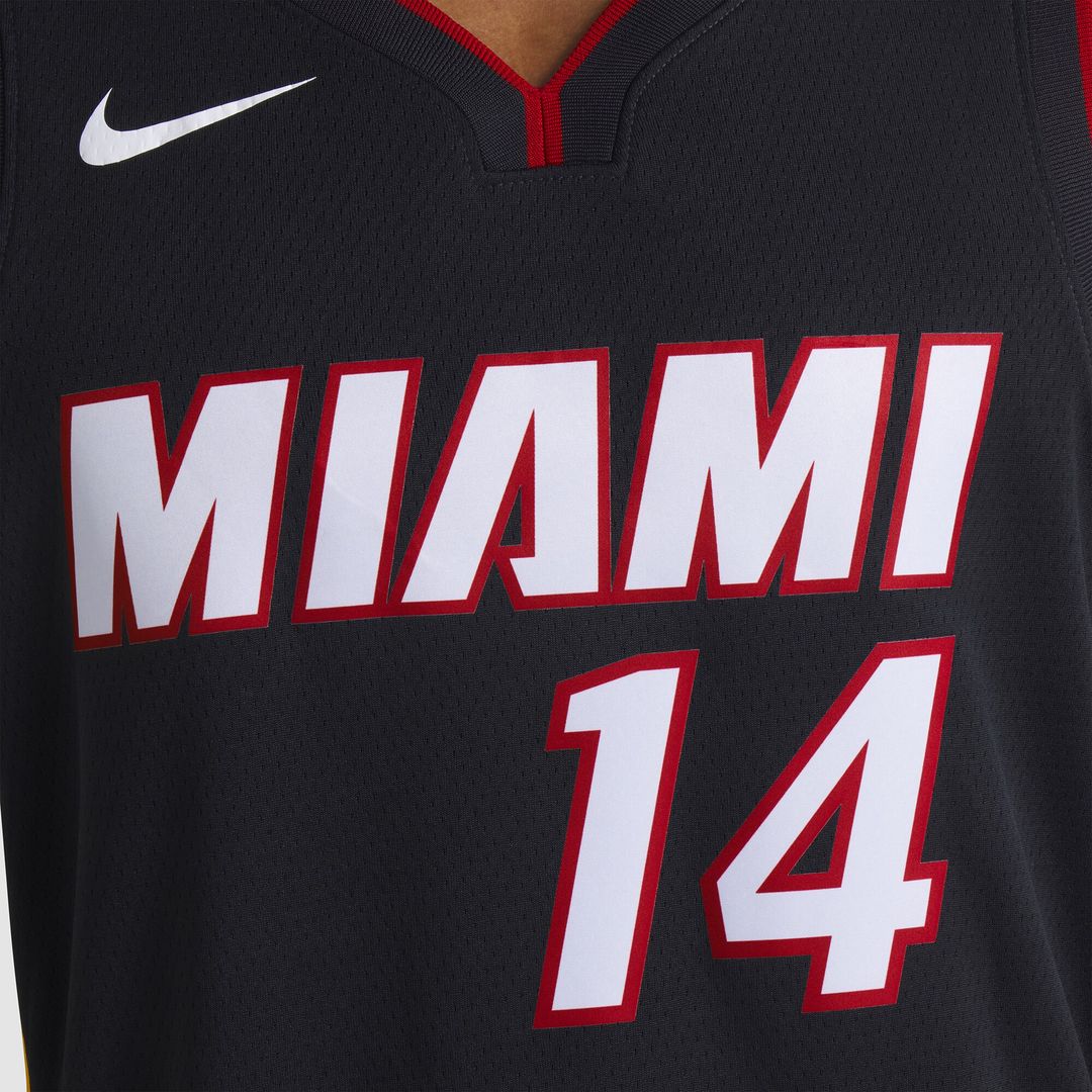 Miami Heat Tyler Herro Nike Unisex Swingman Jersey - Icon Edition - Black