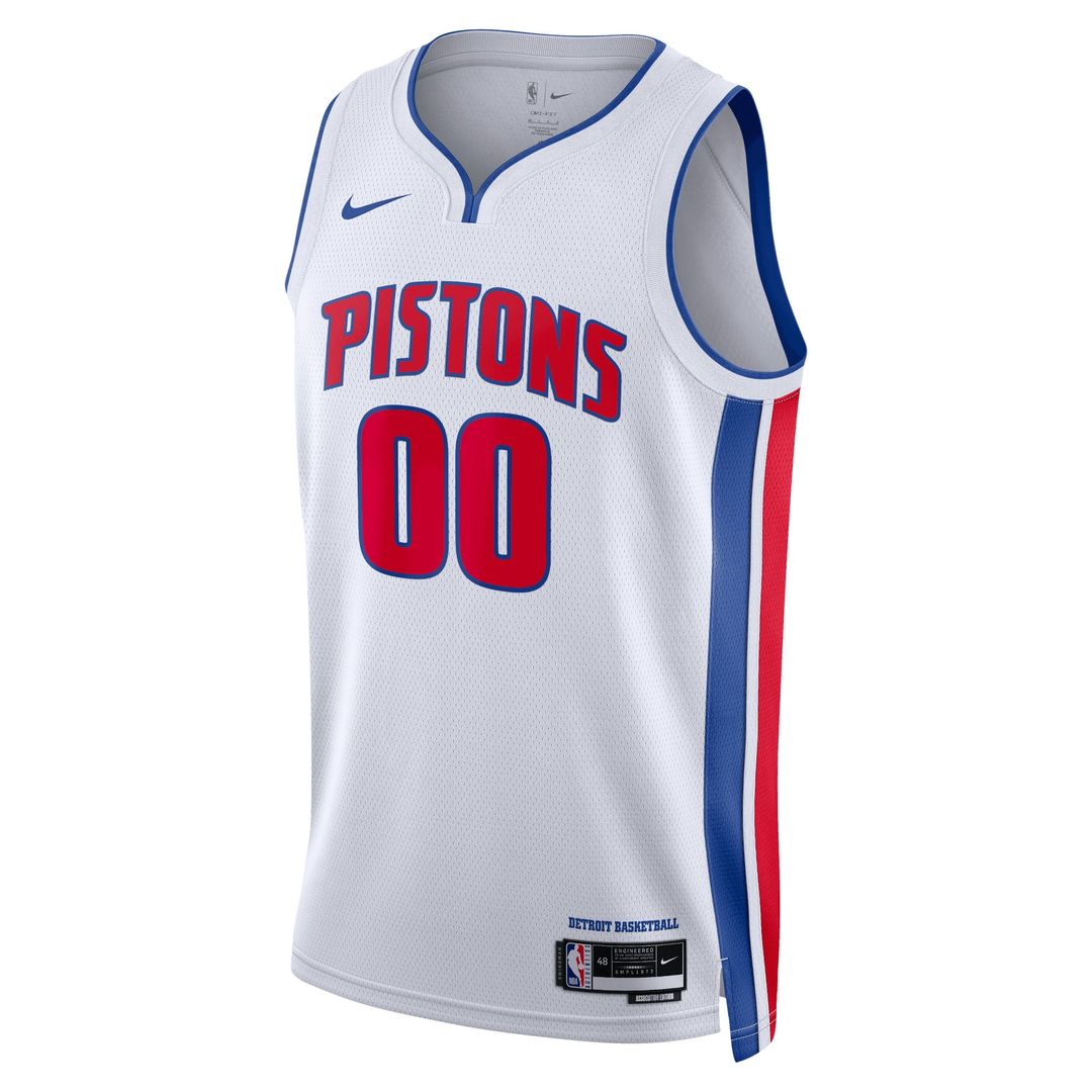 Detroit Pistons Nike Unisex Swingman Custom Jersey Blue - Icon Edition