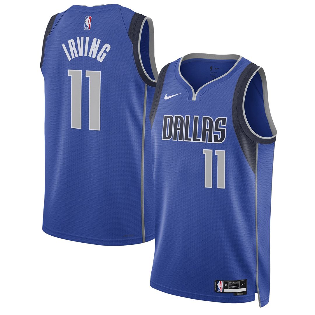 Dallas Mavericks Kyrie Irving Nike Unisex Swingman Jersey - Icon Edition - Blue