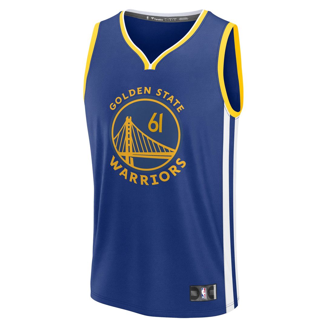 Golden State Warriors Pat Spencer Fanatics Fast Break Replica Player Jersey - Icon Edition - Royal