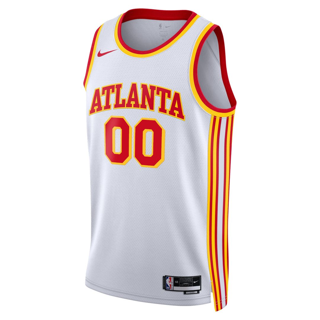 Atlanta Hawks Nike Unisex Swingman Custom Jersey Red - Icon Edition
