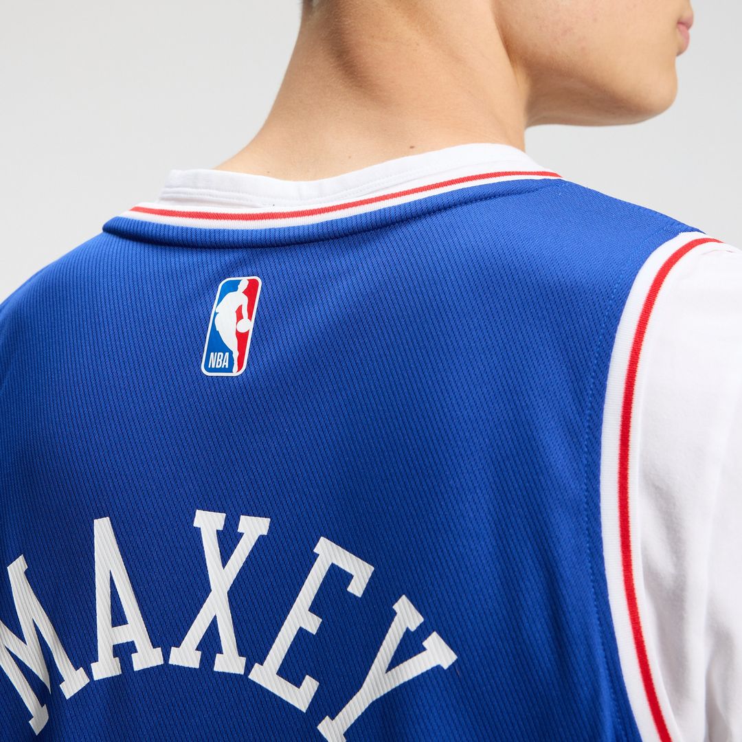 Philadelphia 76ers Tyrese Maxey Fanatics Fast Break Replica Player Jersey - Icon Edition - Royal