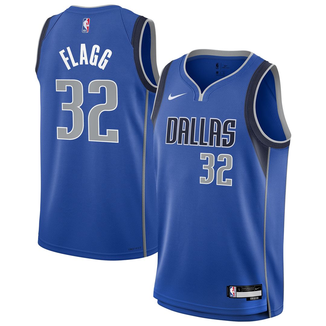 Dallas Mavericks Cooper Flagg Nike Youth Swingman Jersey - Icon Edition - Blue