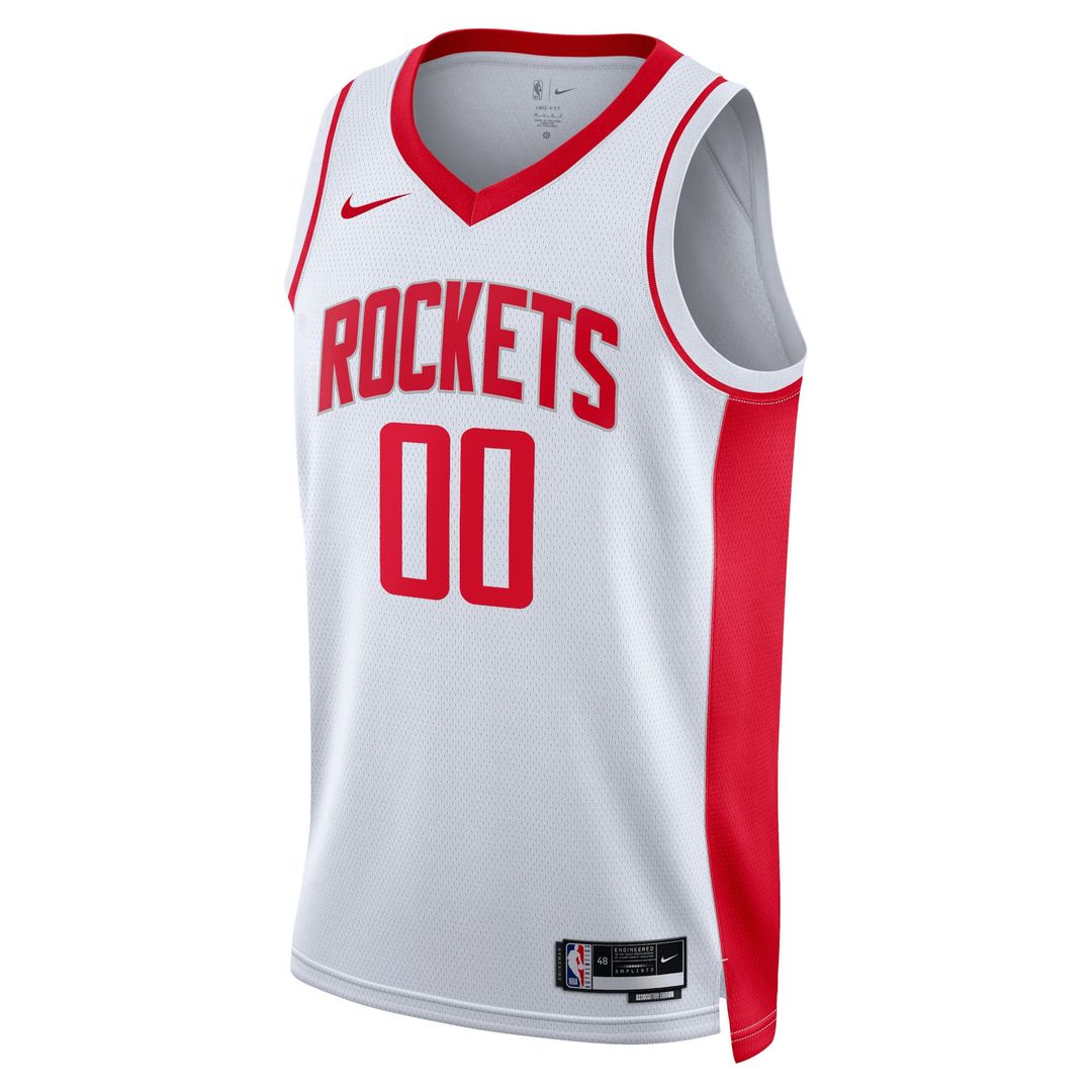 Houston Rockets Nike Unisex Swingman Custom Jersey Red - Icon Edition