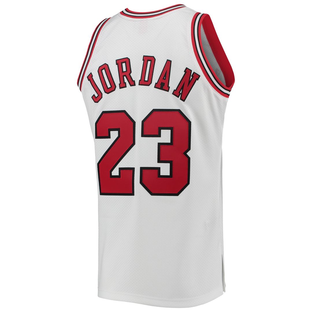 Chicago Bulls Michael Jordan Mitchell & Ness 1997 NBA All - Star Game Hardwood Classics Authentic Jersey - White