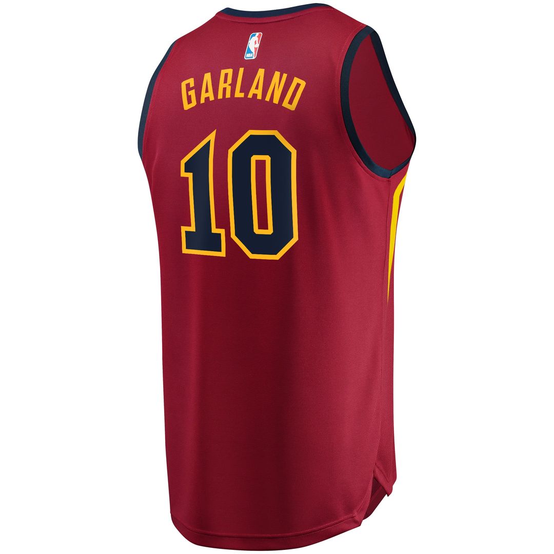Cleveland Cavaliers Darius Garland Fanatics Youth Replica Fast Break Jersey Wine - Icon Edition