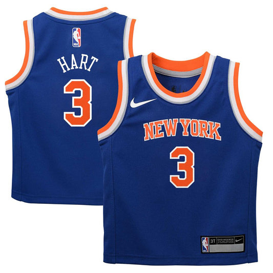 New York Knicks Josh Hart Nike Preschool Replica Swingman Jersey - Icon Edition - Blue