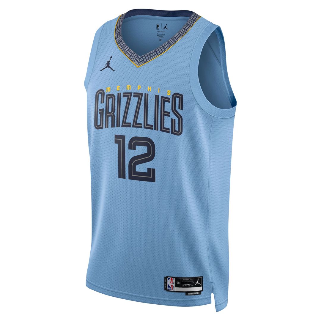 Memphis Grizzlies Ja Morant Jordan Brand Unisex Swingman Jersey - Statement Edition - Light Blue