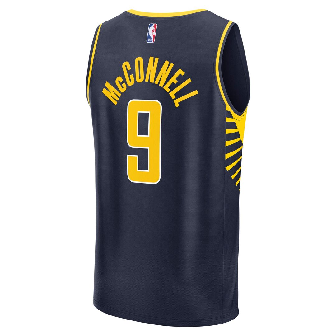 Indiana Pacers T.J. McConnell Fanatics Fast Break Replica Jersey - Navy - Icon Edition