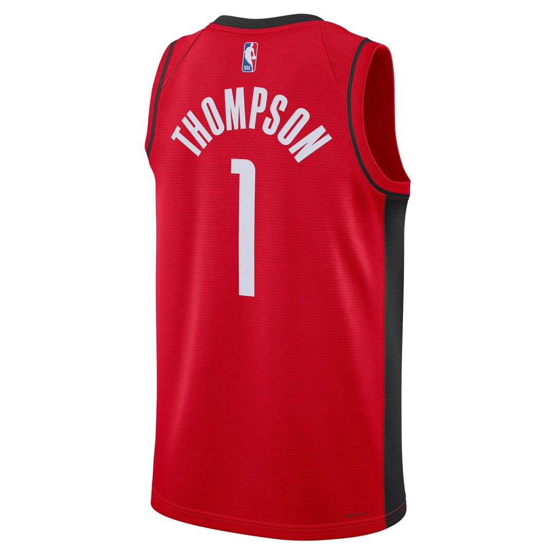 Houston Rockets Amen Thompson Nike Unisex Swingman Player Jersey - Icon Edition - Red