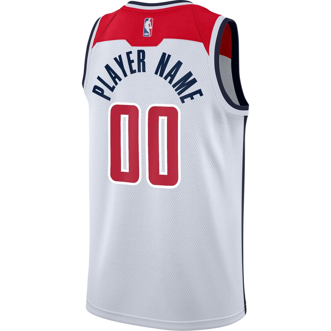 Washington Wizards Nike 2020/21 Swingman Custom Jersey - Icon Edition - Red